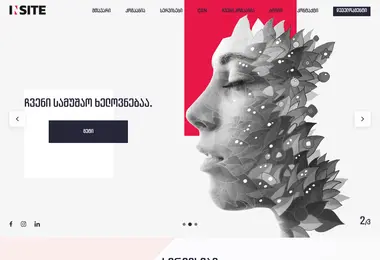 Скриншот insite.ge