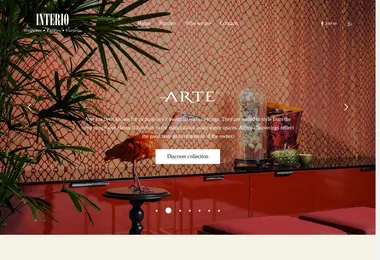 Screenshot of interio.ge