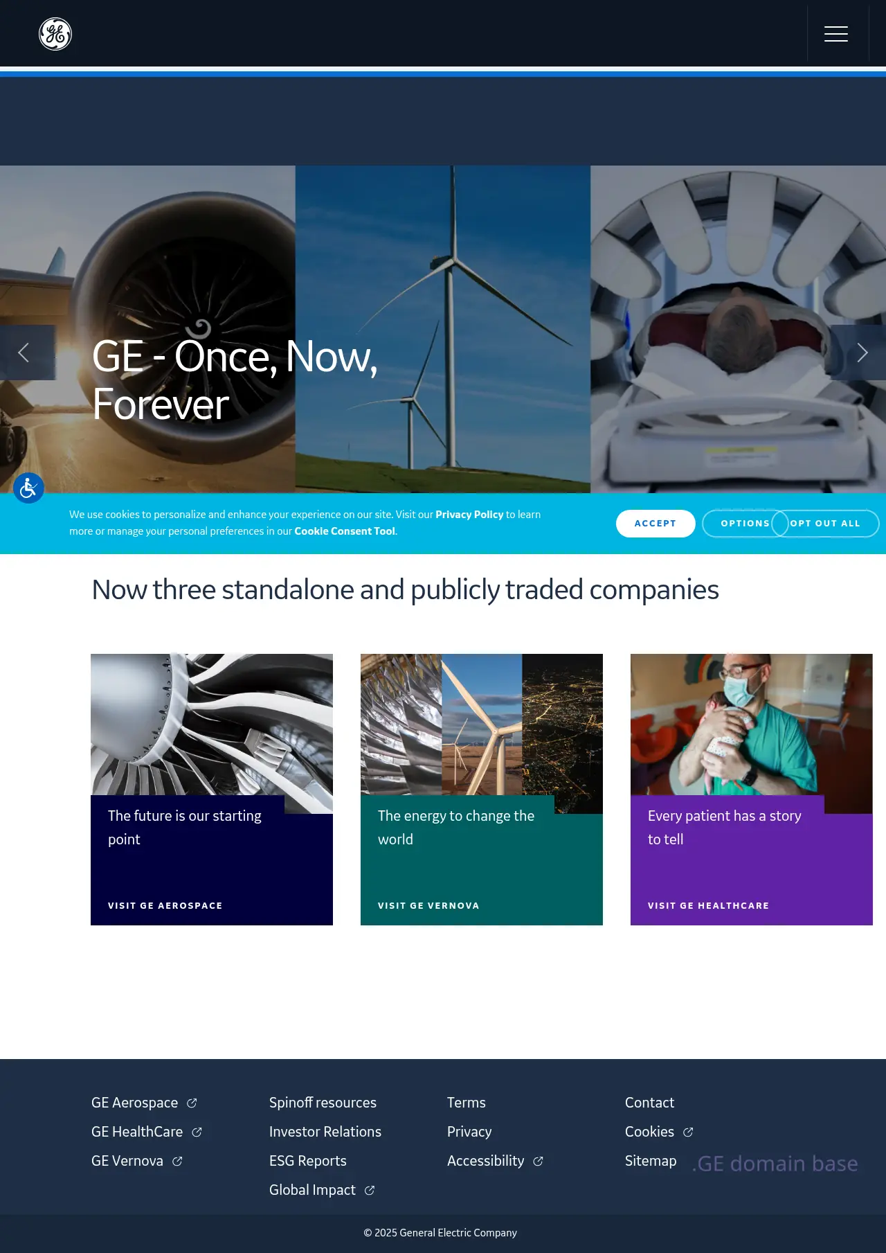 Screenshot of the site invent.ge