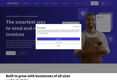 invoicegate.ge-ის ეკრანის სურათი