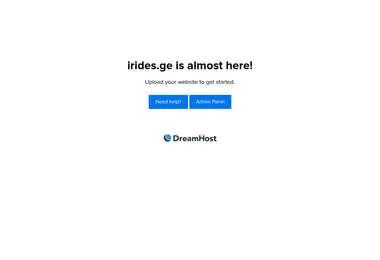 Screenshot of irides.ge