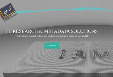 Screenshot of irms.ge