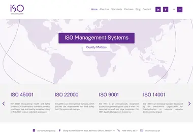 Скриншот isogroup.ge