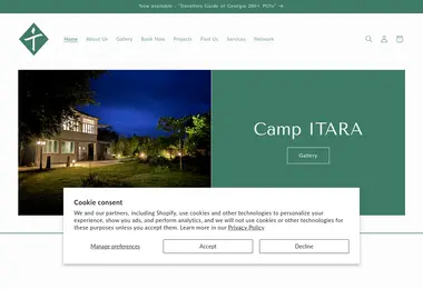 itara.ge-ის ეკრანის სურათი