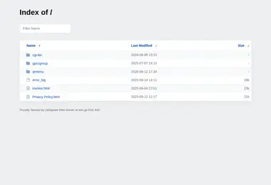 Screenshot of iten.ge