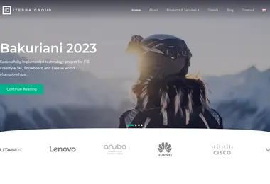 Screenshot of iterragroup.ge