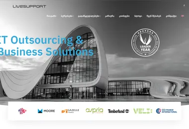 Screenshot of itsupport.ge