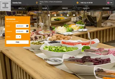 Screenshot of iveriainn.ge
