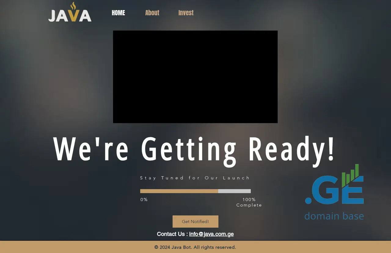 Screenshot of the site java.com.ge