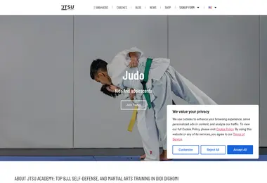 jiujitsu.ge-ის ეკრანის სურათი