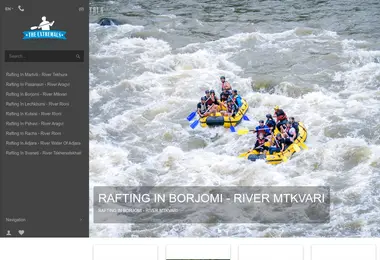 Screenshot of jomardoba.ge