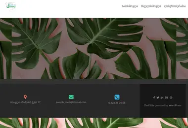 Screenshot of juventa.ge