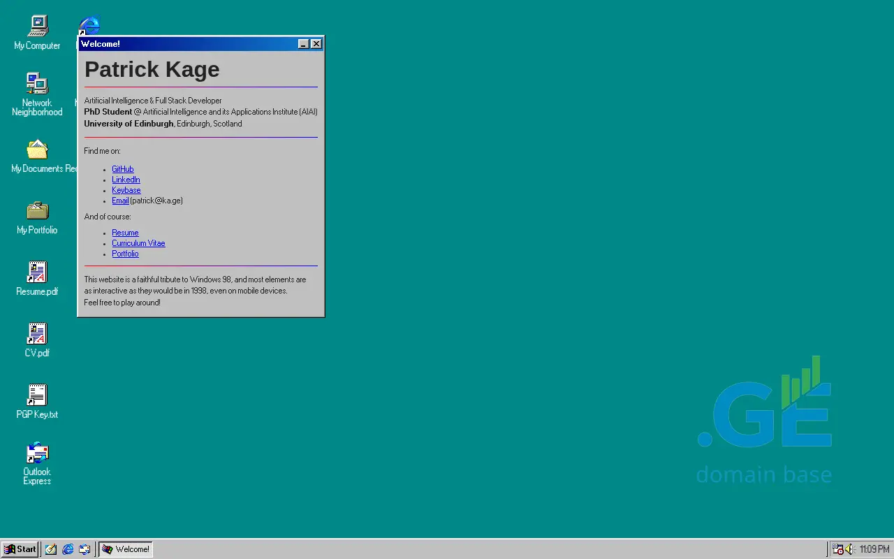 Screenshot of the site ka.ge