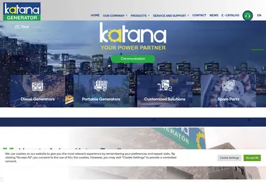 Screenshot of katana.ge