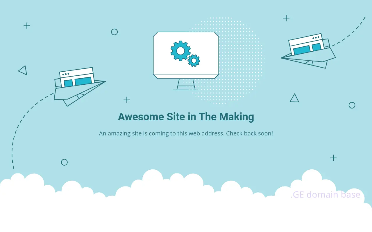 Screenshot of the site kate.ge