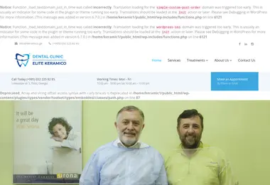 Screenshot of keramico.ge