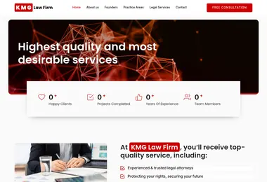 Screenshot of kmg.ge