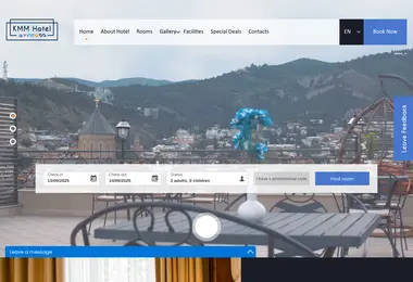 Screenshot of kmm.ge