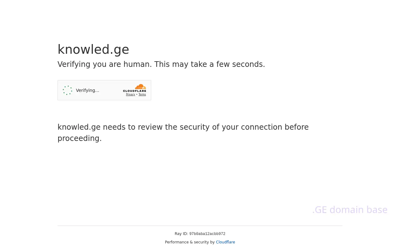 Screenshot of the site knowled.ge