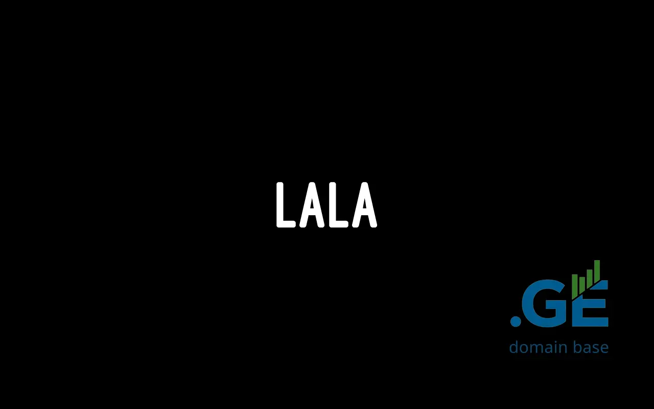 Screenshot of the site lala.ge