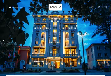 Screenshot of letohotel.ge