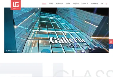 Screenshot of lggroup.ge