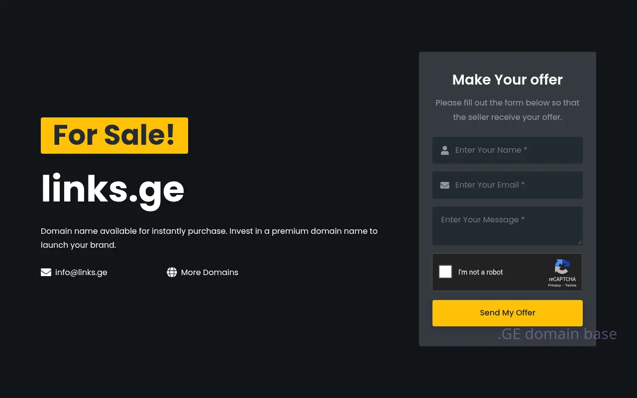 Screenshot of the site links.ge