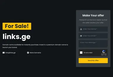 Screenshot of links.ge