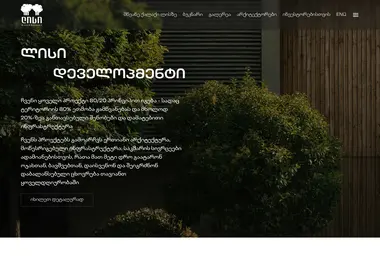 Screenshot of lisi.ge