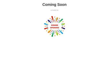 Скриншот lpshop.ge