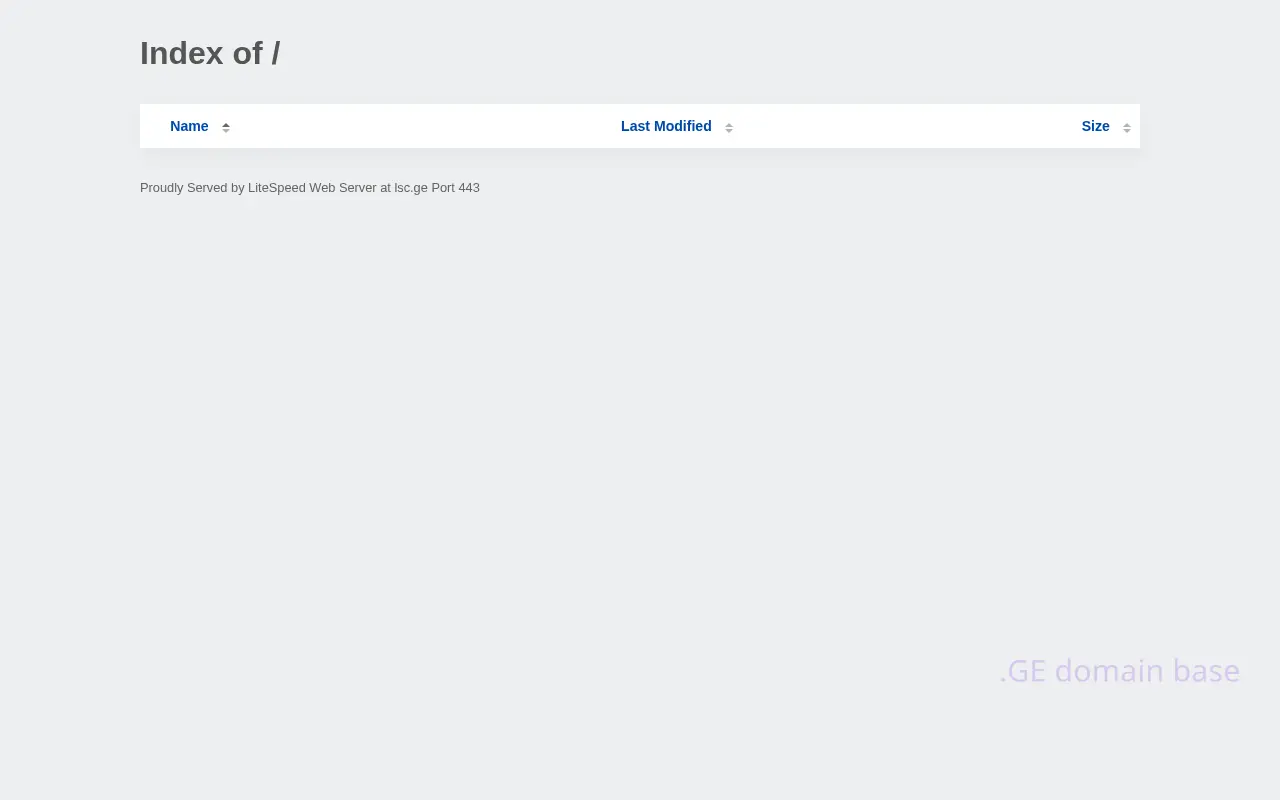 Screenshot of the site lsc.ge