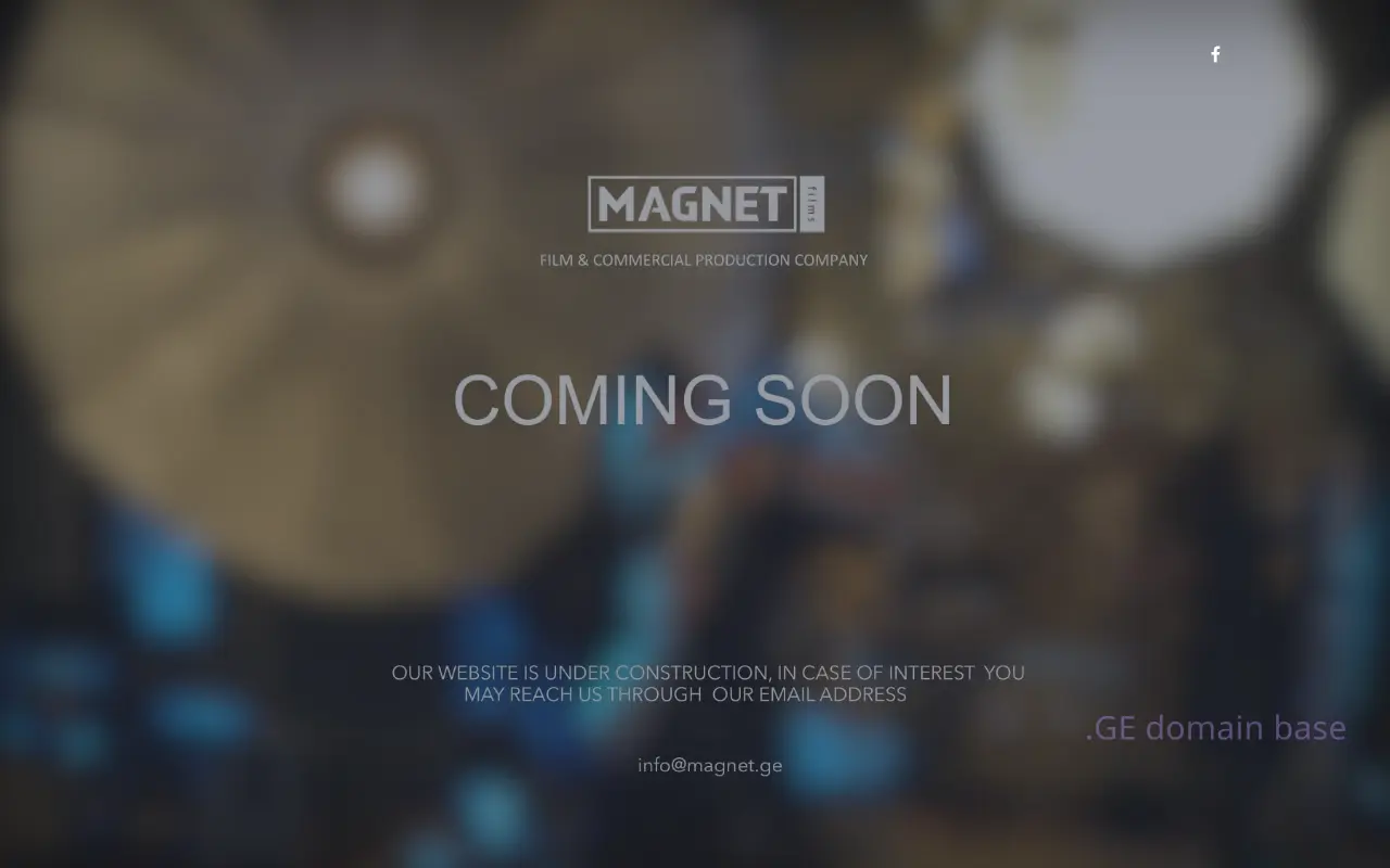 Screenshot of the site magnet.ge