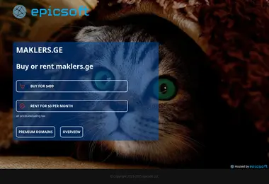 Screenshot of maklers.ge