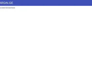 Скриншот margin.ge