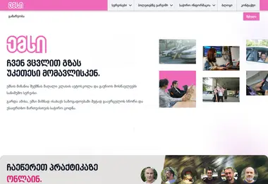 Screenshot of mcdrive.ge