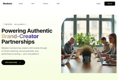 Screenshot of mediator.ge