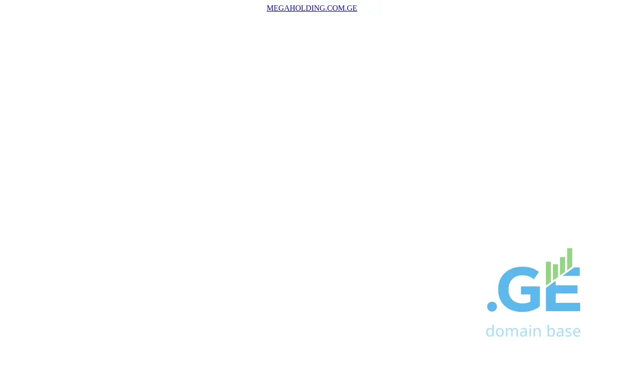 Screenshot of the site mega.com.ge