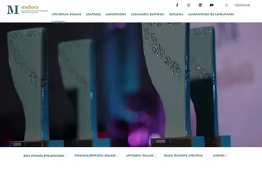Screenshot of meliora.ge