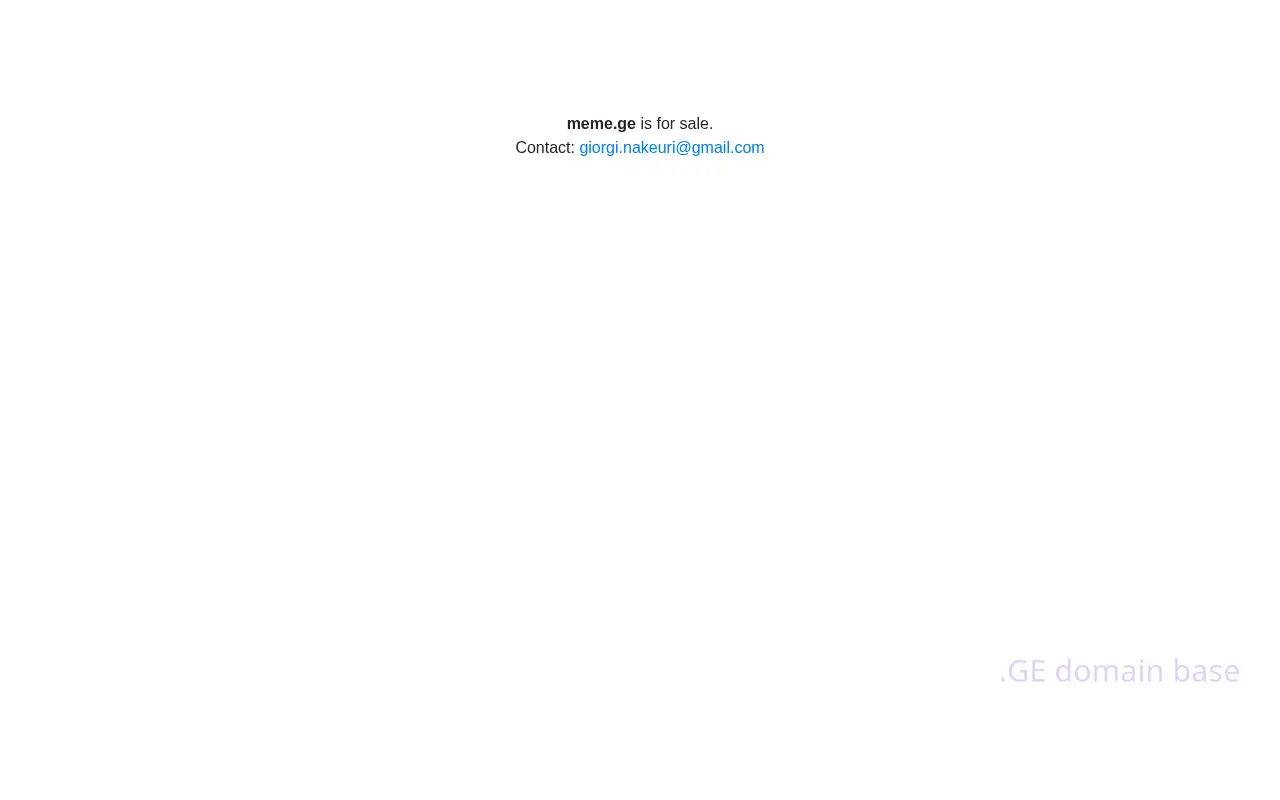 Screenshot of the site meme.ge