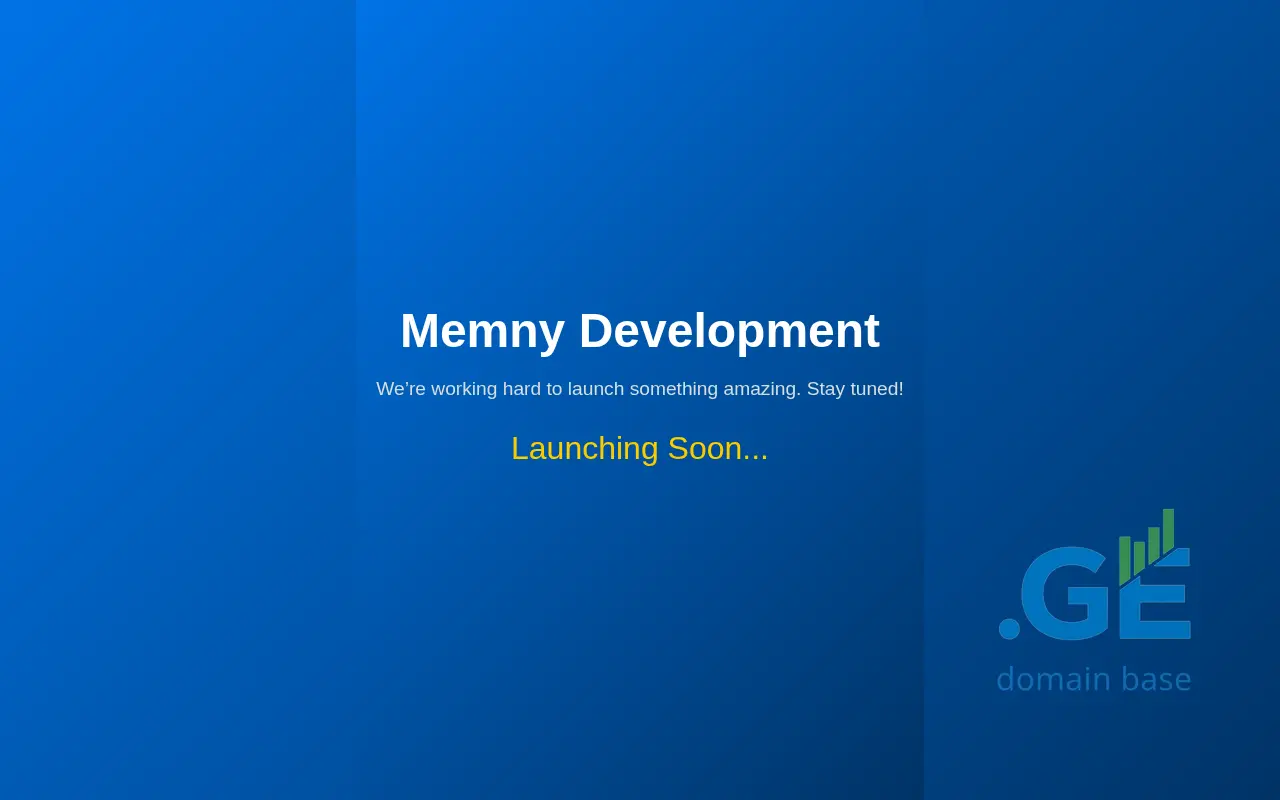 Screenshot of the site memny.ge
