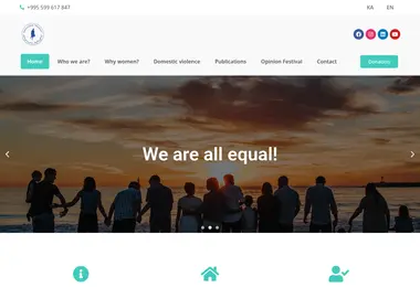 Screenshot of merkuri.org.ge