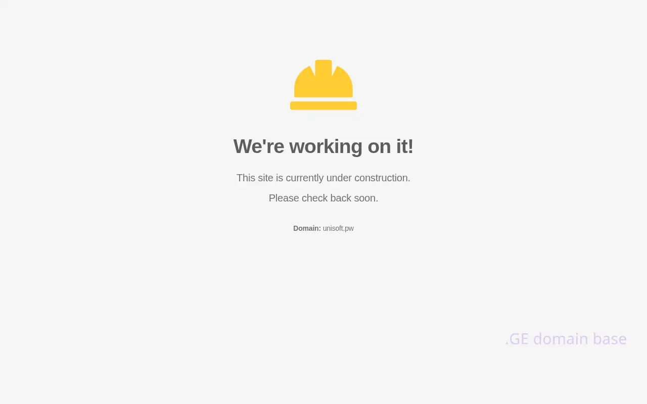 Screenshot of the site message.ge