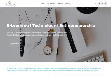 Скриншот mindworks.ge