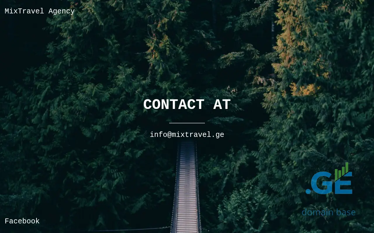 Screenshot of the site mixtravel.ge