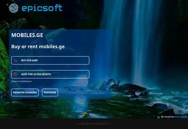 mobiles.ge-ის ეკრანის სურათი