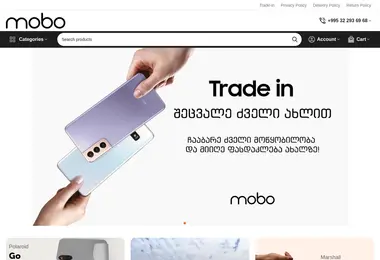 Screenshot of mobo.ge