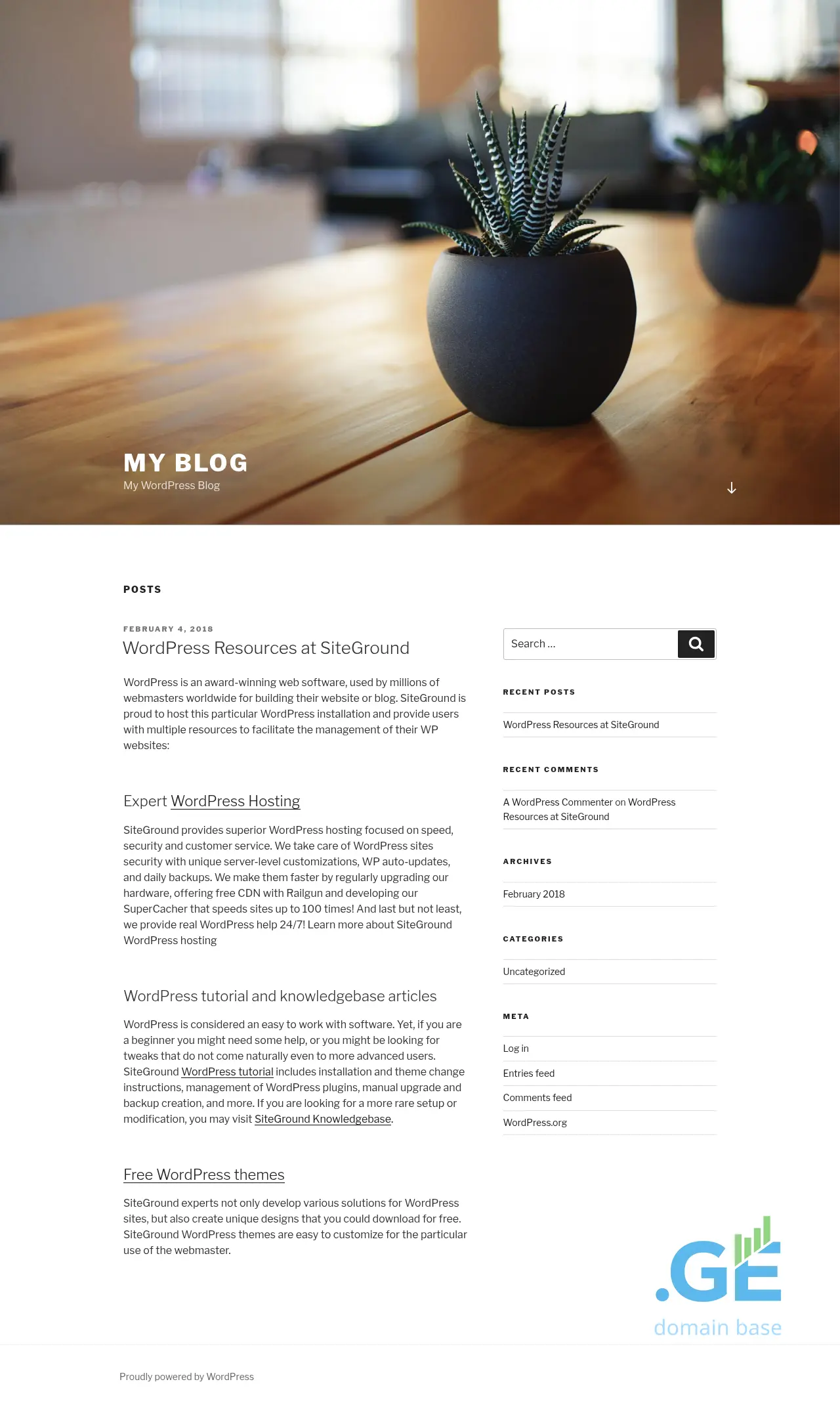 Screenshot of the site modi.ge