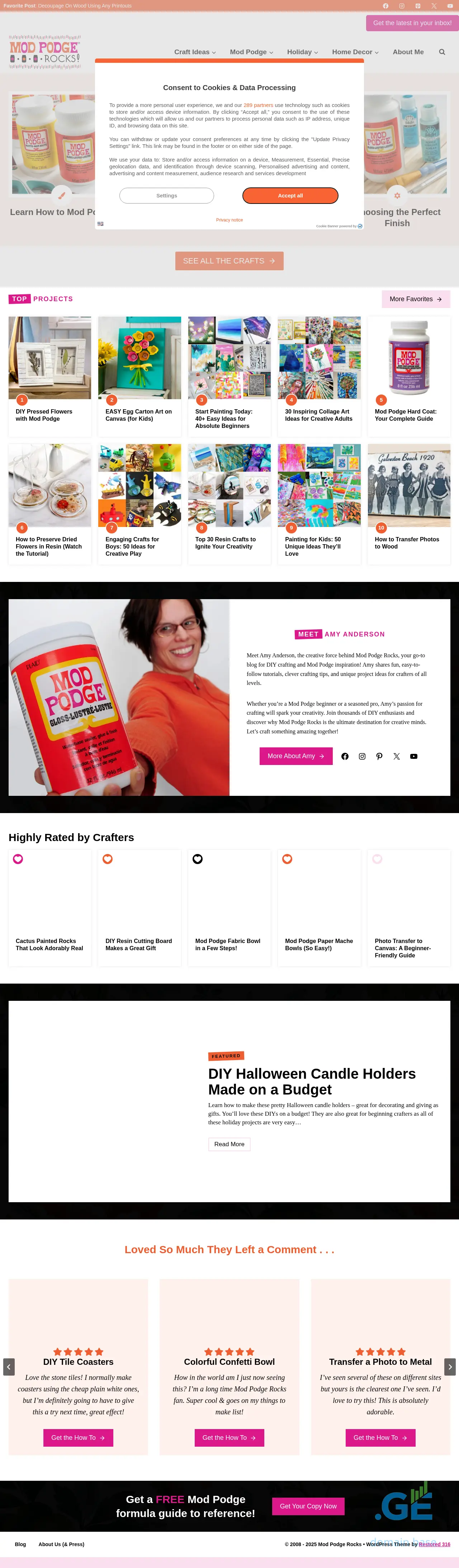 Screenshot of the site modpod.ge