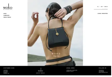 Screenshot of moko.ge