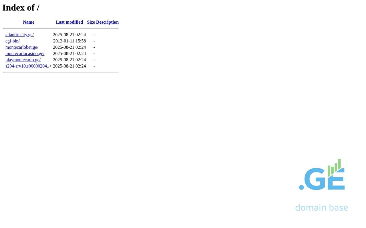 Screenshot of the site monte-carlo.ge
